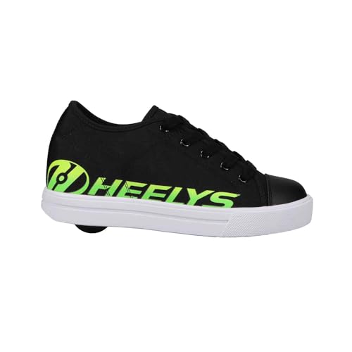 Heelys Klassisch Schuhe mit Rollen, schwarz/grün, 33 EU von Heelys