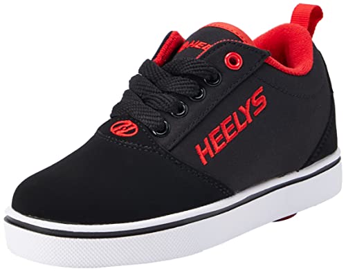 Heelys Pro 20 (He100934) Leichtathletik-Schuh, Schwarz/Rot, Nubuk, 32 EU von Heelys