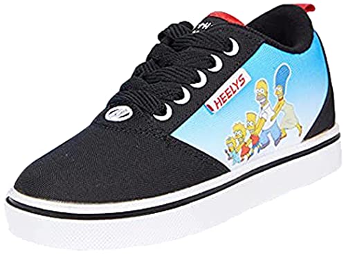 Heelys Pro 20 Drucke (Hes10395) Schuhe mit Rollen, Schwarz, Cyan, Mehrfarbig, 30 EU von Heelys