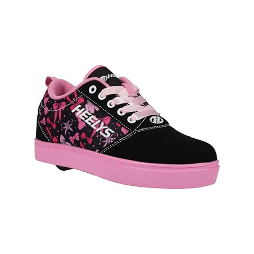 Heelys Pro 20 Emb Prints Schuhe mit Rollen, Schwarz/Hellrosa/Pink, 40.5 EU von Heelys