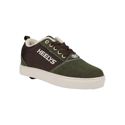 Heelys Pro 20 Emb Schuhe mit Rollen, grün/braun, 40.5 EU von Heelys