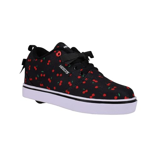 Heelys Pro 20 Prints Schuhe mit Rollen, Schwarz/Rot, 36.5 EU von Heelys