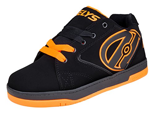 Heelys Propel 2.0 (770506), Unisex Kinder Sneakers , Schwarz - Schwarz (Schwarz/Orange) - Größe: 32 EU ( 13 UK ) von Heelys