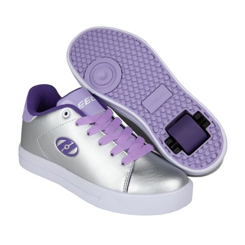 Heelys Royale Schuh mit Rollabsatz, Silber/Lavendel/Lila Schatten, 38 EU von Heelys