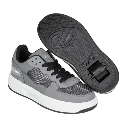 Heelys Unisex Kinder Rezerve Low Sneaker, grau von Heelys