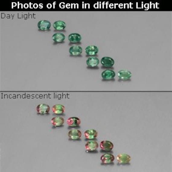 Natürliche Alexandrit Oval Cut 2x3 Hervorragende Farbwechsel Natürliche Alexandrit Oval Cut 2x3 Hervorragende Farbwechsel von HeenaZeba