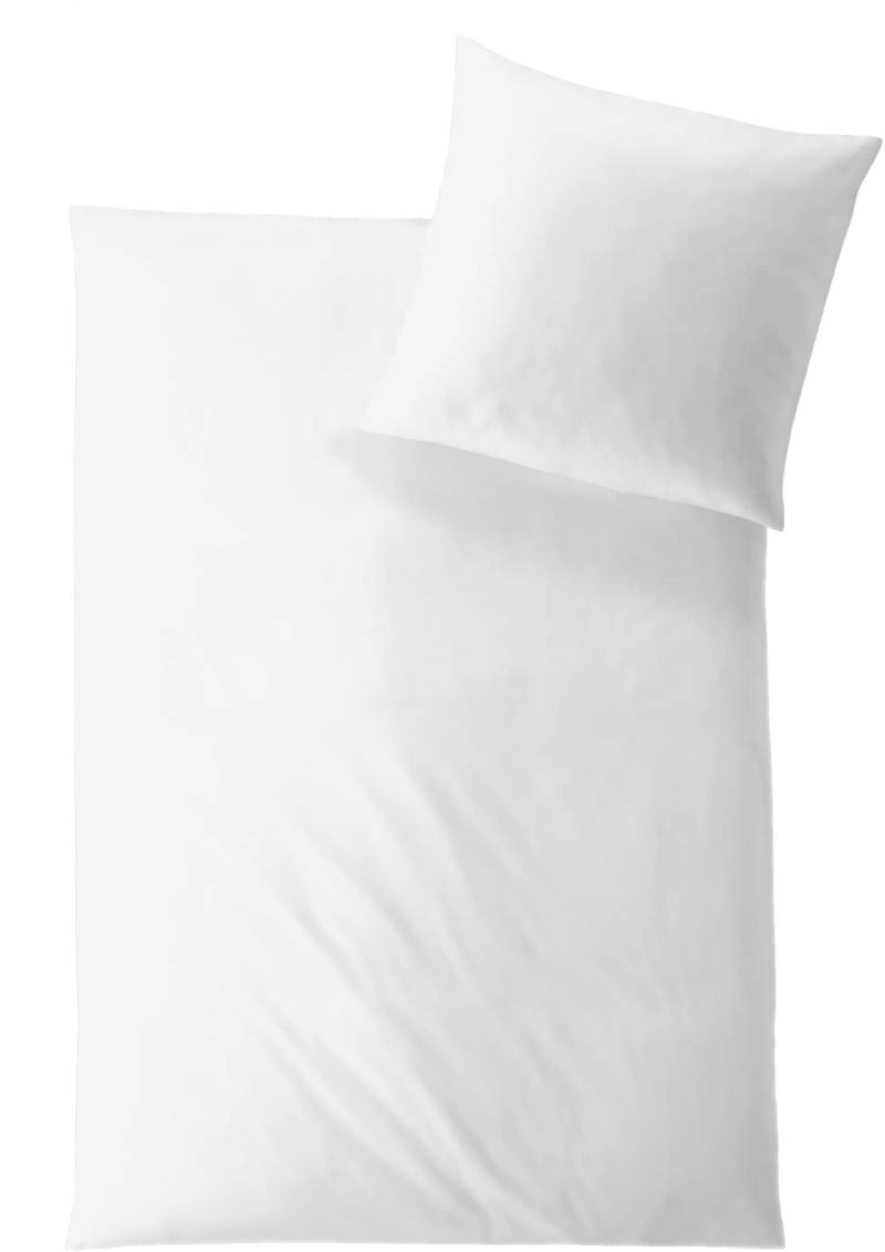 Hefel Bettwäsche "Classic Uni in Gr. 135x200 oder 155x220 cm" Bettwäsche aus TENCEL™, unifarbene Bettwäsche mit Reißverschluss von Hefel