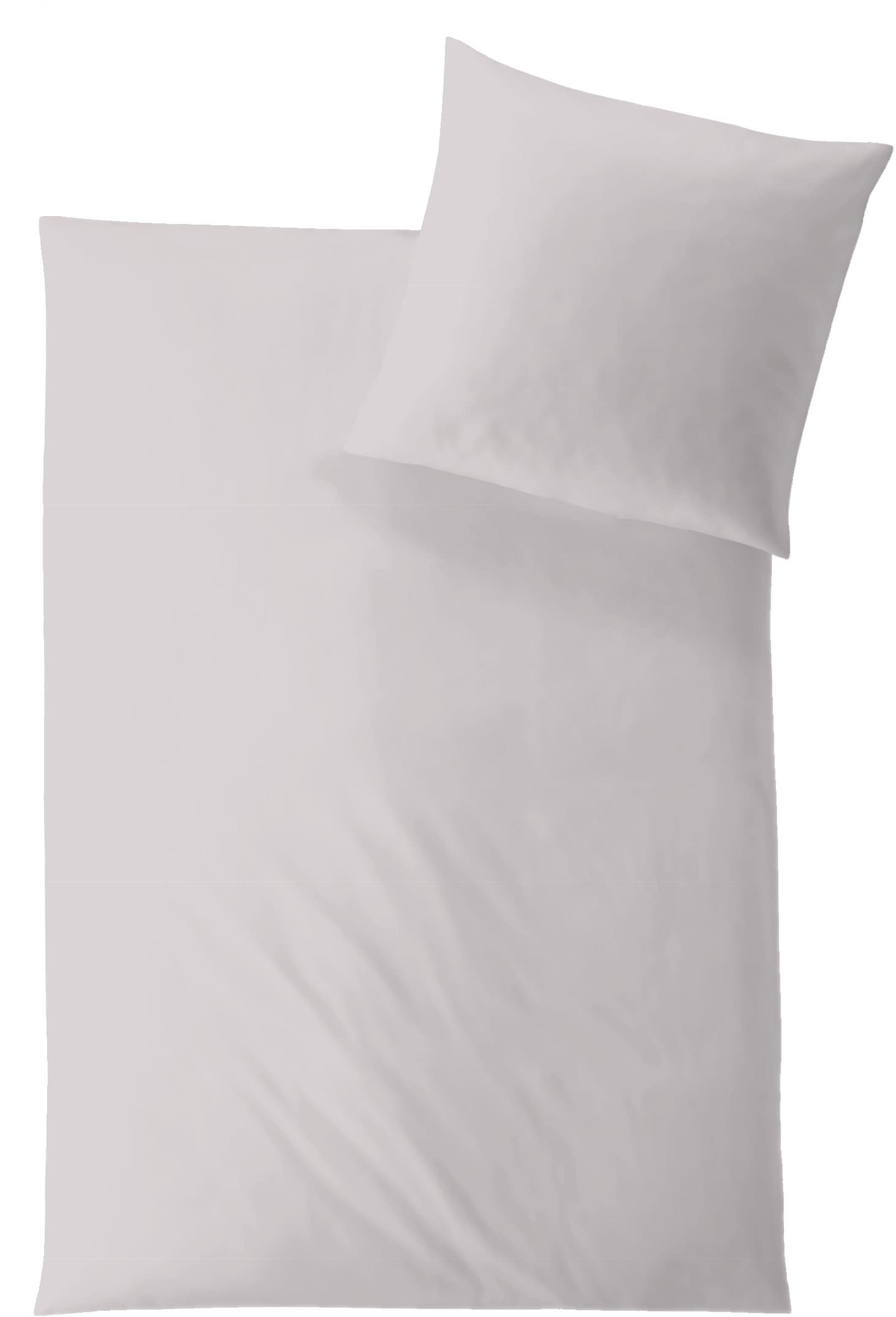 Hefel Bettwäsche "Classic Uni in Gr. 135x200 oder 155x220 cm", Bettwäsche aus TENCEL™, unifarbene Bettwäsche mit Reißverschluss von Hefel