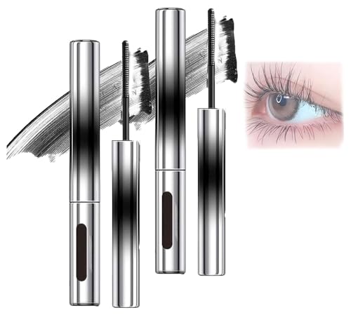 Judy-Doll Mascara,Judy-Doll Iron Brush Mascara,Judy Doll Mascara Schwarz,Judy-Doll Curling Iron Mascara,Judy-Doll 3D Curling Eyelash Iron Mascara (Black-2pcs) von Hehimin