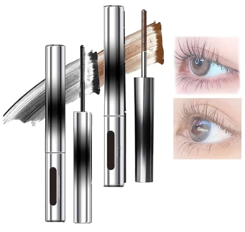 Judy-Doll Mascara,Judy-Doll Iron Brush Mascara,Judy Doll Mascara Schwarz,Judy-Doll Curling Iron Mascara,Judy-Doll 3D Curling Eyelash Iron Mascara (Mixed-2pcs) von Hehimin