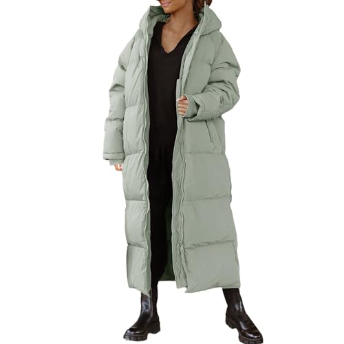 Damen jacke Winter Warme Übergangsjacke Lang Leicht Steppmantel Damen Winter Warme Lange Strickjacke Parka Mantel Mantel Schwarz Damen-MäNtel Esprit Pelzmantel Damen Weiß Kurz SchnäPpchen Des Tages von Hehiy