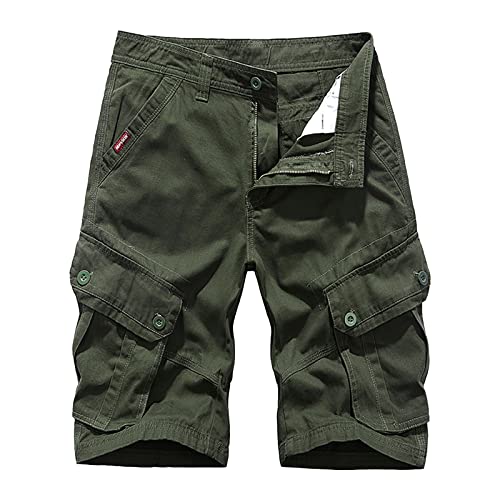 Hehiy Herren Cargo Arbeit Short 100% Baumwolle 6 Taschen Sommer Work Safety Essential Half Pants All Waist 32-44 Kurze Hosen Herren Slim Fit Karierte Bermuda Shorts Herren Hehiy Herren Cargo Arbeit Short 100% Baumwolle 6 Taschen Sommer Work Safety Essential Half Pants All Waist 32-44 Kurze Hosen Herren Slim Fit Karierte Bermuda Shorts Herren von Hehiy