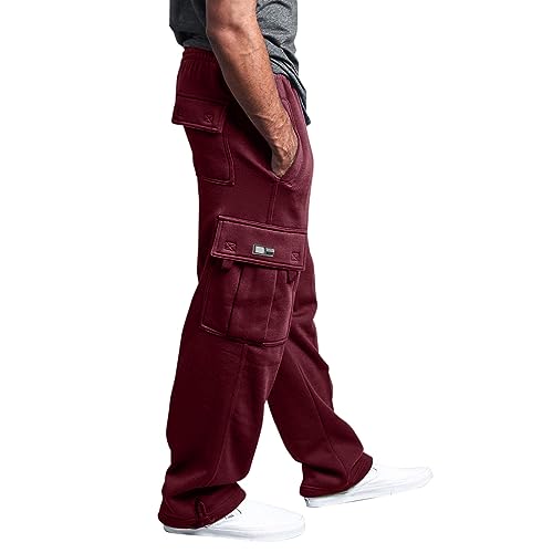 Hehiy Herren Hose Cargo Hose Jogging-Hose GefüTterte Arbeitshose Herren Arbeitshose Herren Schwarz Gelb Hosen Herren GroßE GrößEn 68-70 Hose Herren Stretch Business von Hehiy