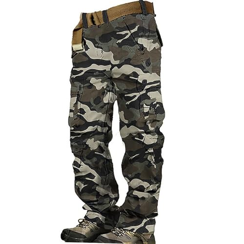 Hehiy Herren Hosen Cargohose Sport Pants Hose Herren Cargo Arbeitshose Herren Schwarz Jeans Hosen Herren Cargohosen Hosen Herren Cargohosen Cord von Hehiy