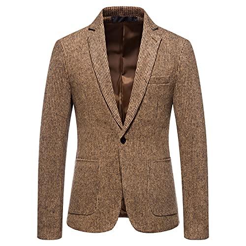 Hehiy Herren Slim Fit Sakko Blazer Anzugjacke Anzug Herren Blazer Herren Schwarz Hausanzug Herren Glitzer Sakko Herren Blau Geschenk für Freund/Ehemann/Sohn von Hehiy