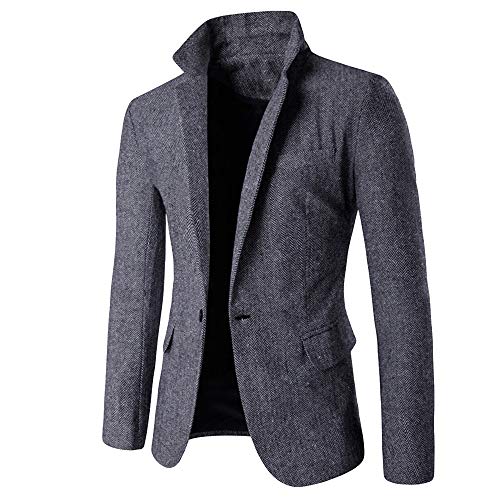 Hehiy Male Blazer Einreihig Super Slim Fit Anzug Herren Modern Herren Sakko Winter AnzüGe & Sakkos FüR Herren Sakko Jacke Herren Winter Männer von Hehiy