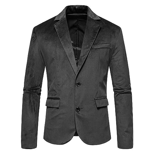 Hehiy Sakko Herren Regular Fit Blazer Sakko Herren Sportlich Blazer Herren Schwarz XXXL Sport Set Herren Sakko Herren Sportlich Zu Jeans Für Arbeit,Partys,Business,Hochzeiten von Hehiy