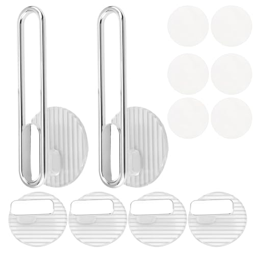 Haargummi-Halter, Haargummi-Aufbewahrungsständer, 6 Stück, einfache Installation, Mehrzweck-Kopfband-Organizer, Haargummi-Organizer von Heiat