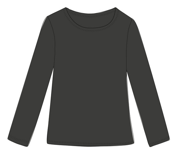 Heidekönigin Langarmshirt Uni Basic GOTS von Heidekönigin