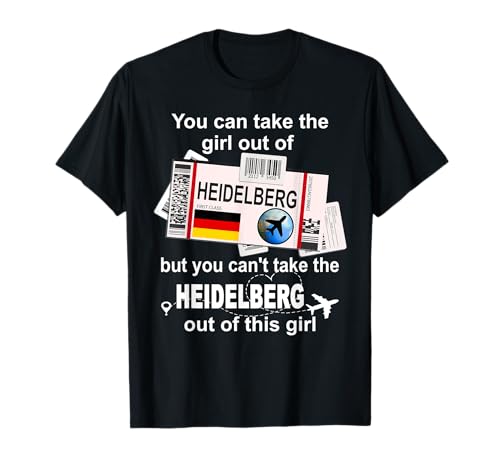 Heidelberg Bordkarte - Heidelberg Girl - Heidelberg T-Shirt von Heidelberg Home City - Outfits & Designs