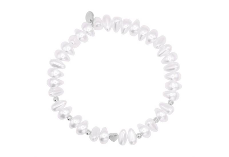 Heideman Armband Celera silberfarben (Armband, inkl. Geschenkverpackung), Armschmuck mit Perlen von Heideman