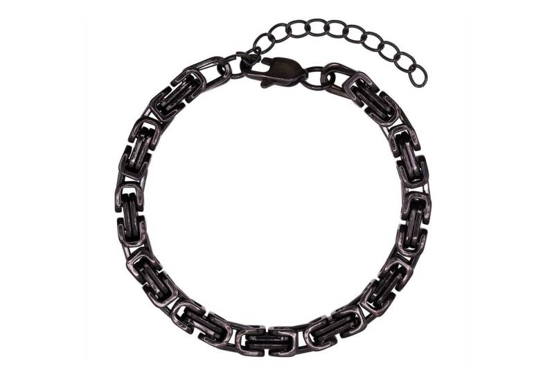 Heideman Armband Dylan schwarz farben (Armband, inkl. Geschenkverpackung), robustes Armband für Männer von Heideman