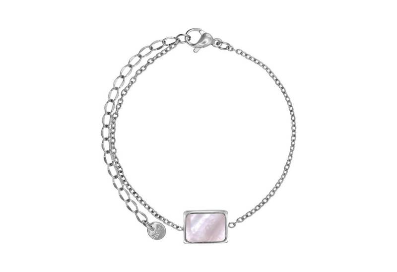 Heideman Armband Lenya silberfarben poliert (Armband, inkl. Geschenkverpackung), mit Perlmutt von Heideman