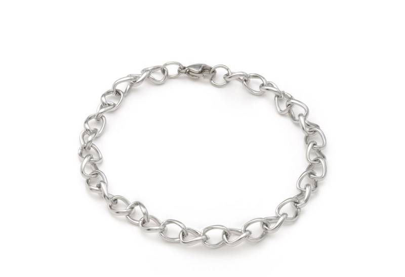 Heideman Armband Linus silberfarben poliert (Armband, inkl. Geschenkverpackung), Armkette für Männer von Heideman