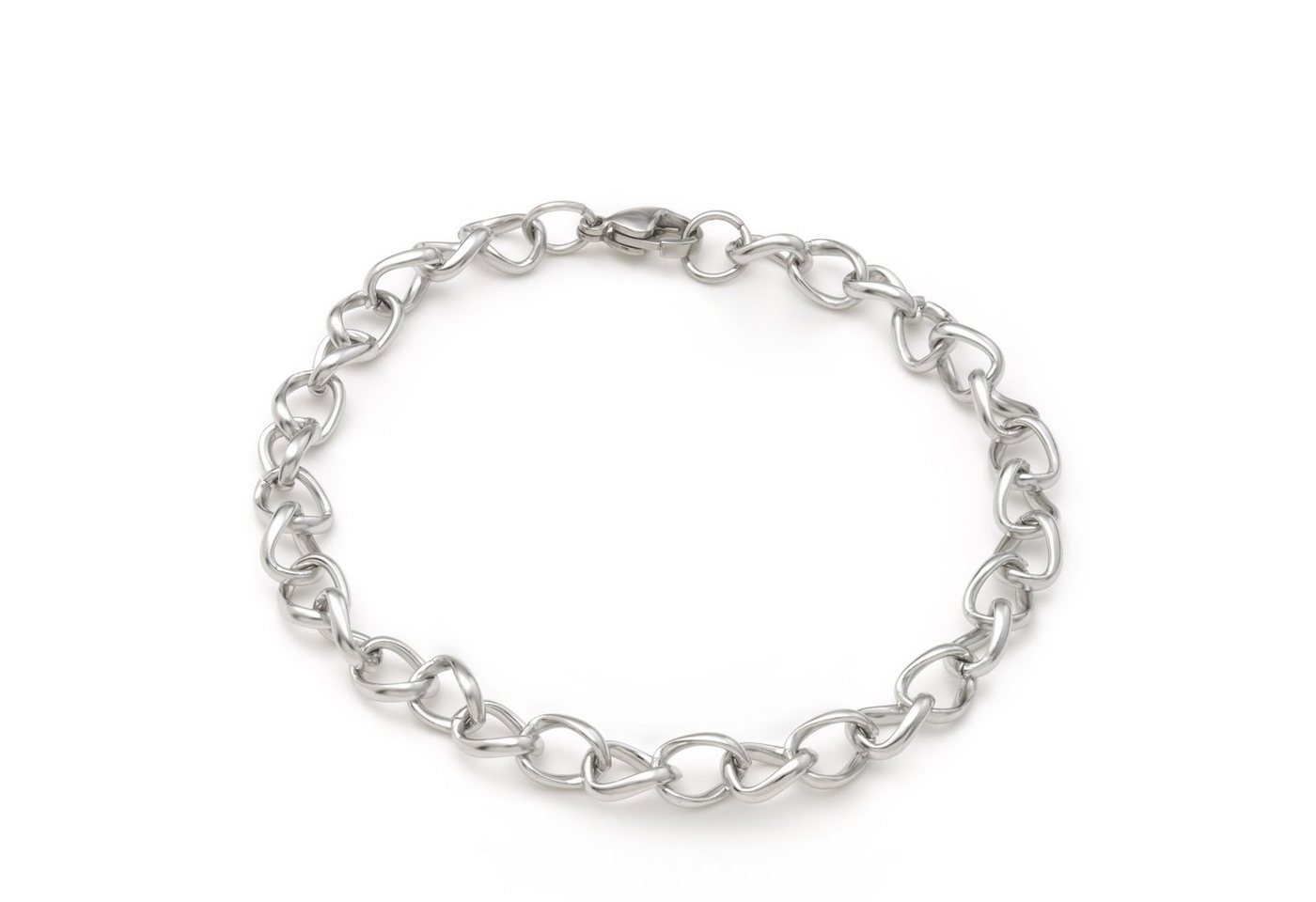 Heideman Armband Linus silberfarben poliert (Armband, inkl. Geschenkverpackung), Armkette für Männer von Heideman