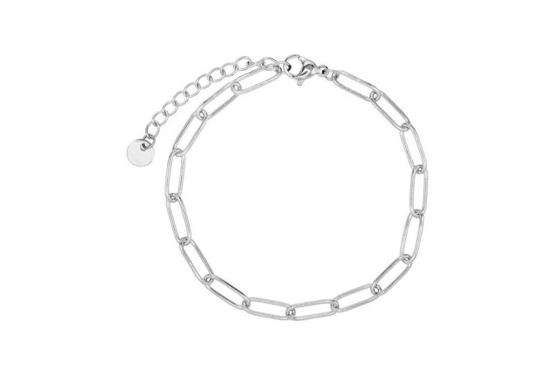 Heideman Armband Loua silberfarben poliert (Armband, inkl. Geschenkverpackung), Armkette Männer von Heideman