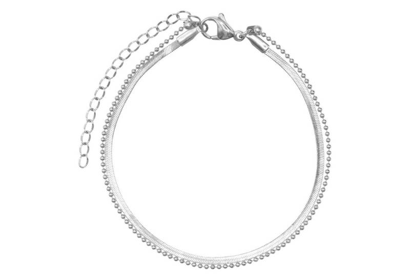 Heideman Armband Tul silberfarben (Armband, inkl. Geschenkverpackung), Armkette Männer von Heideman