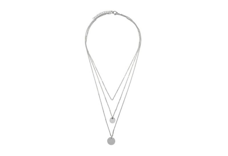 Heideman Collier Clara silberfarben (keine Angabe, inkl. Geschenkverpackung), mehrreihige Kette Damen von Heideman