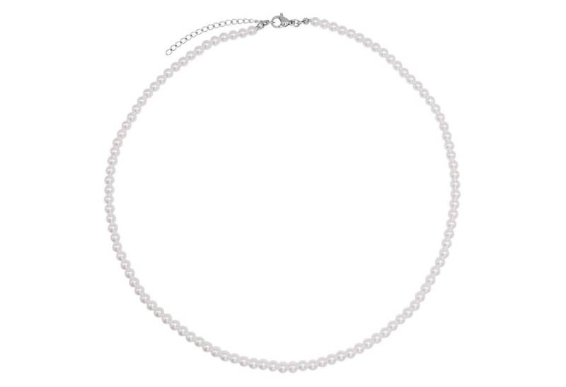 Heideman Collier Fabio silberfarben (keine Angabe, inkl. Geschenkverpackung), Kette mit Perlen Männer von Heideman