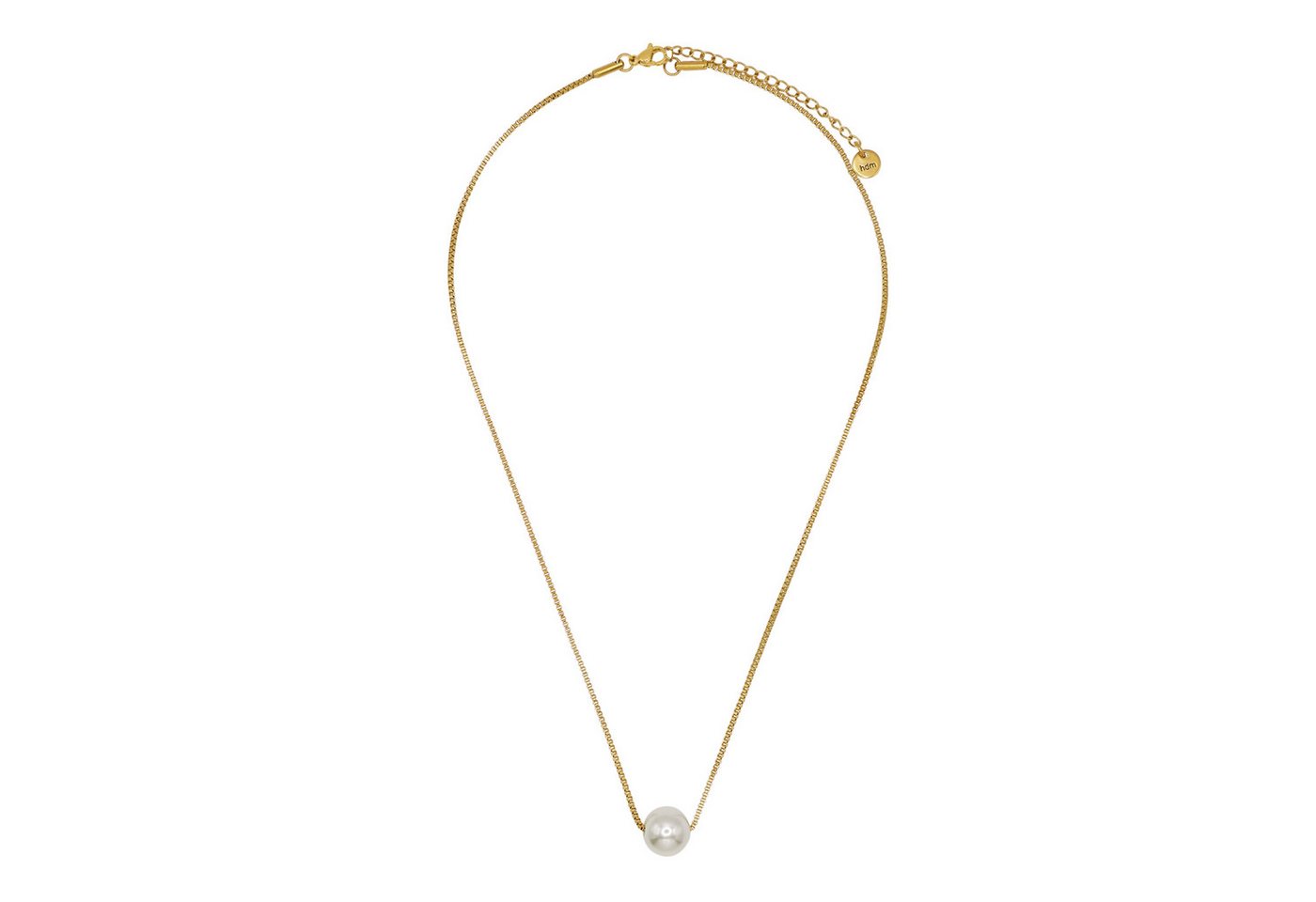 Heideman Collier Irena goldfarben (keine Angabe, inkl. Geschenkverpackung), Halskette mit Perle Frauen von Heideman