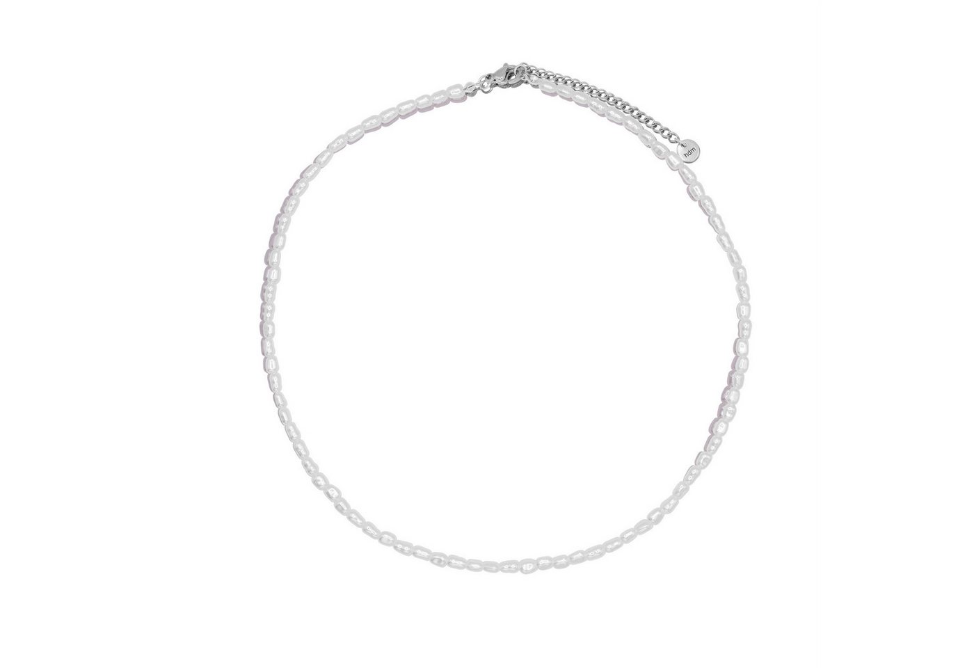 Heideman Collier Maila silberfarben poliert (keine Angabe, inkl. Geschenkverpackung), mit Perle von Heideman