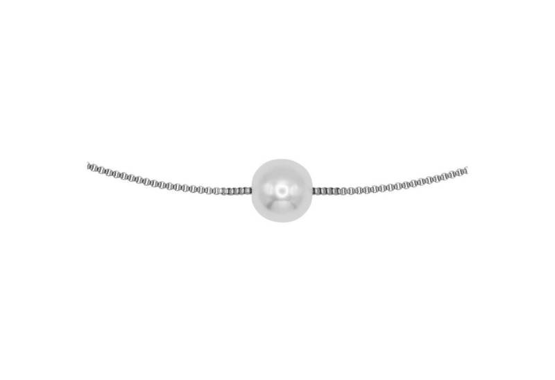 Heideman Collier Pepe silberfarben (keine Angabe, inkl. Geschenkverpackung), Halskette mit Perle Männer von Heideman