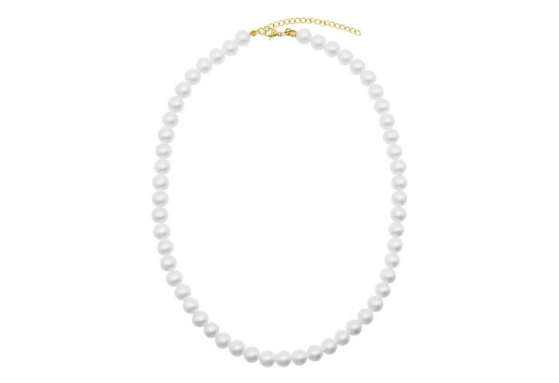 Heideman Collier Perlenkette No. 8 silberfarben glanzmatt (inkl. Geschenkverpackung), Collier mit Perlen weiß oder farbig von Heideman
