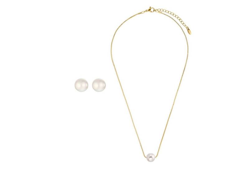 Heideman Collier Set Fabien silberfarben (keine Angabe, inkl. Geschenkverpackung), Geschenkset für Damen mit Kette und Ohrstecker von Heideman