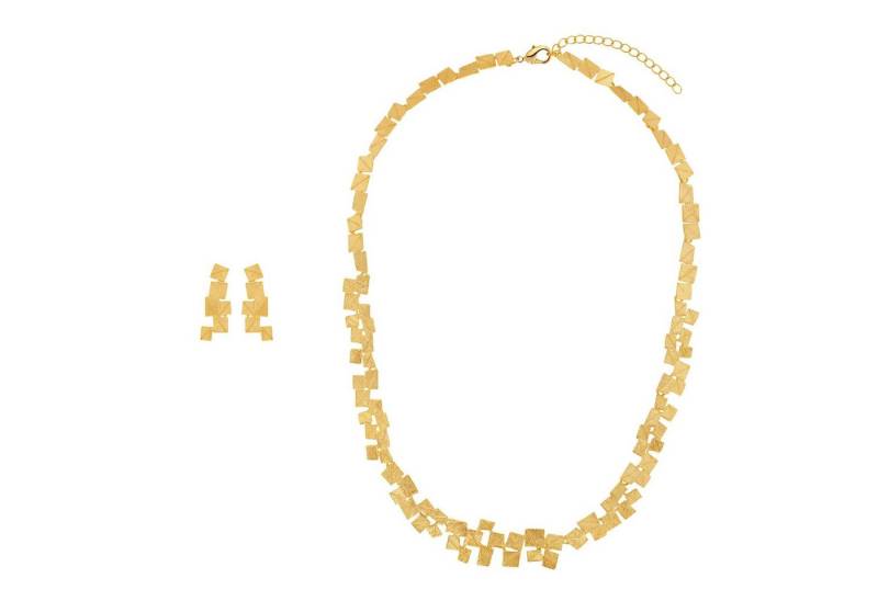 Heideman Collier Set Partis silberfarben (keine Angabe, inkl. Geschenkverpackung), Geschenkset für Damen mit Kette und Ohrstecker von Heideman