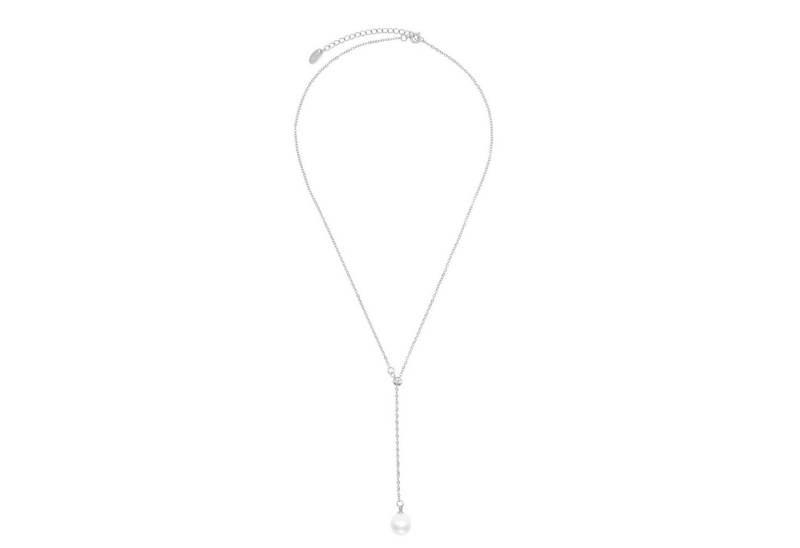 Heideman Collier Talisa silberfarben poliert (keine Angabe, inkl. Geschenkverpackung), Halskette Damen mit Perle von Heideman