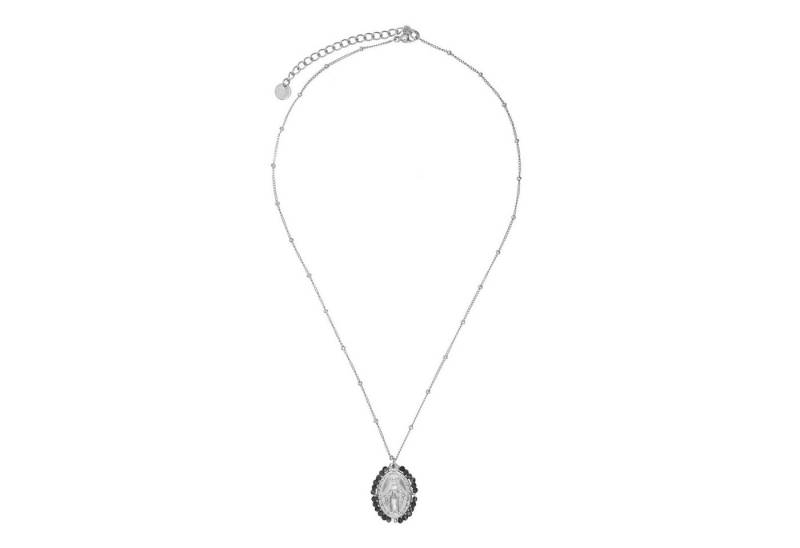 Heideman Collier Trebo silberfarben (keine Angabe, inkl. Geschenkverpackung), Holzperlen Kette Frauen von Heideman