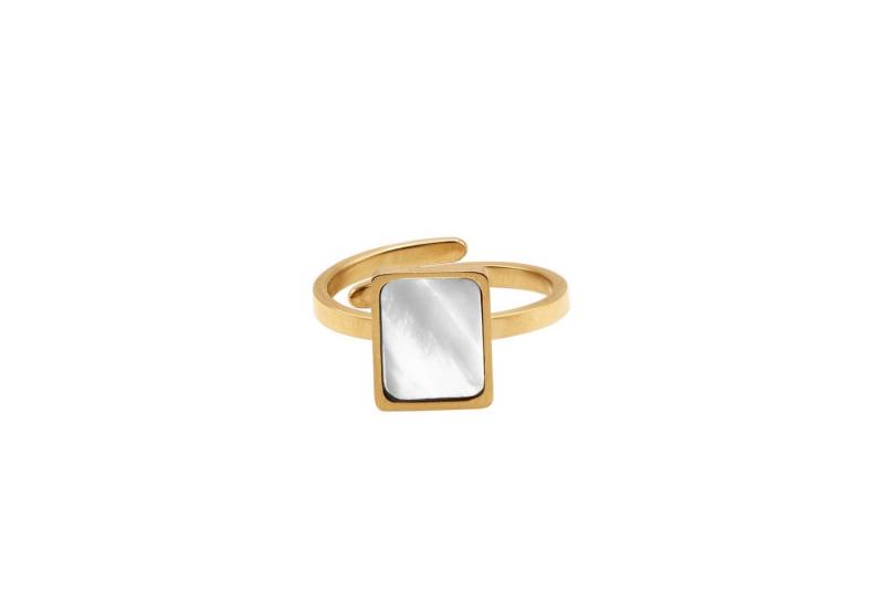 Heideman Fingerring Lenya goldfarben (Ring, 1-tlg., inkl. Geschenkverpackung), One Size Ring Frauen von Heideman