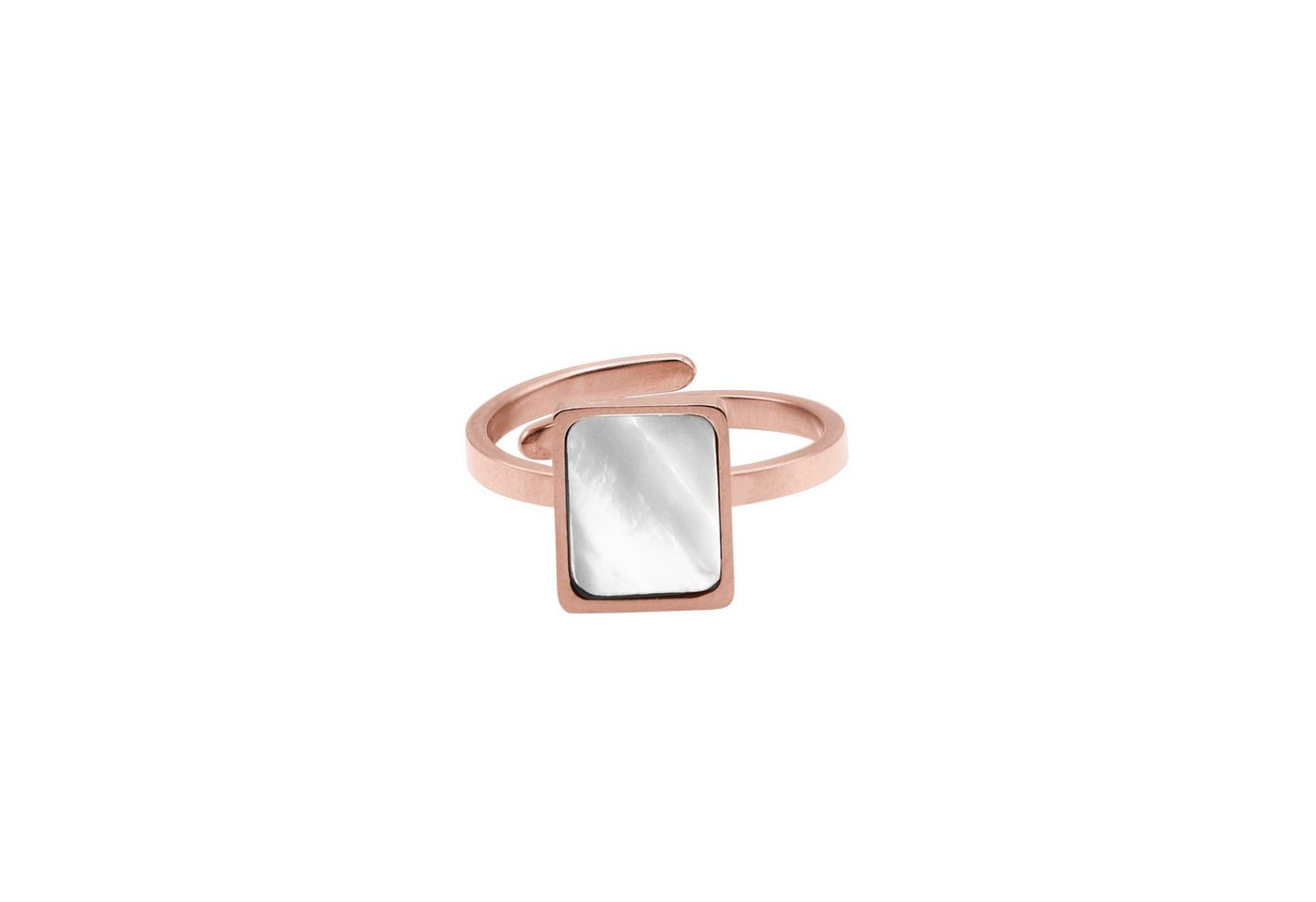 Heideman Fingerring Lenya rose goldfarben (Ring, 1-tlg., inkl. Geschenkverpackung), One Size Ring Frauen von Heideman