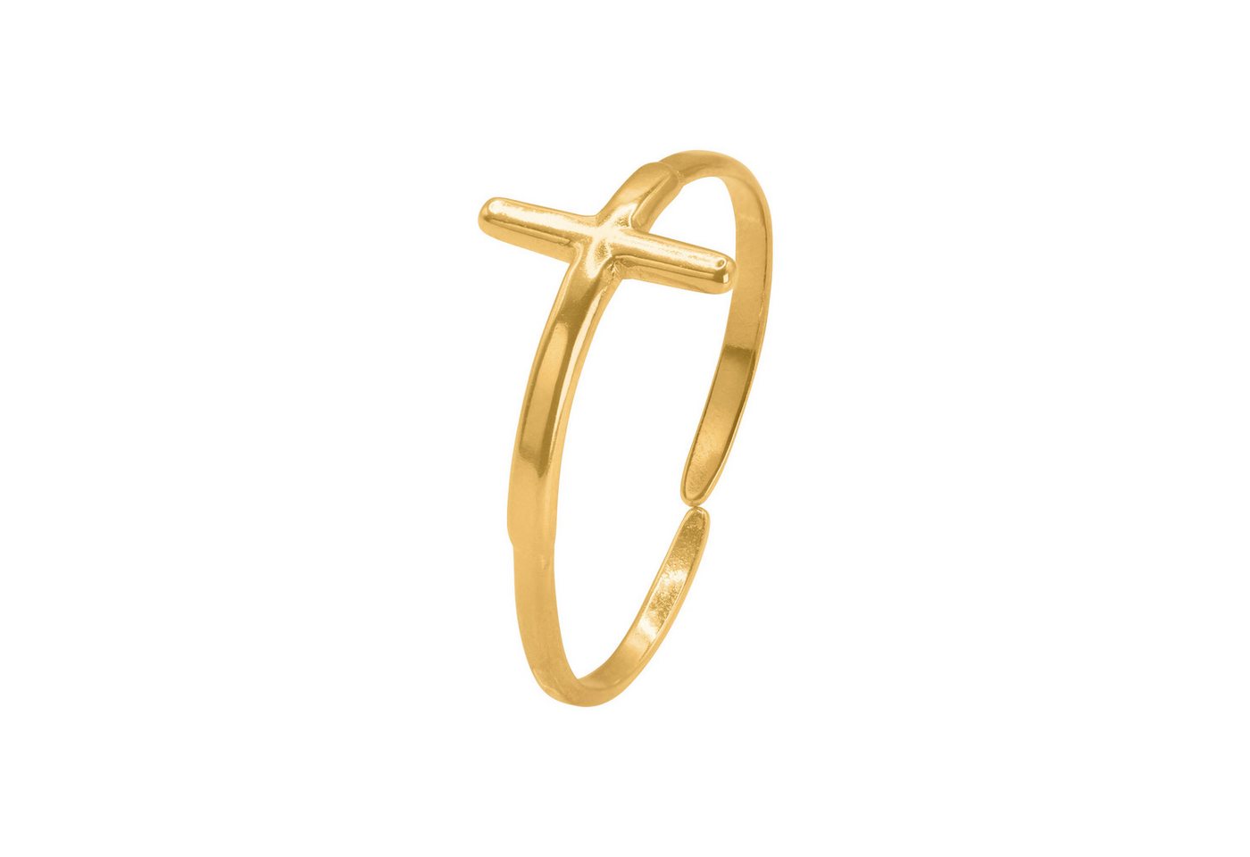 Heideman Fingerring Mania goldfarben (Ring, 1-tlg., inkl. Geschenkverpackung), One Size Ring Frauen von Heideman