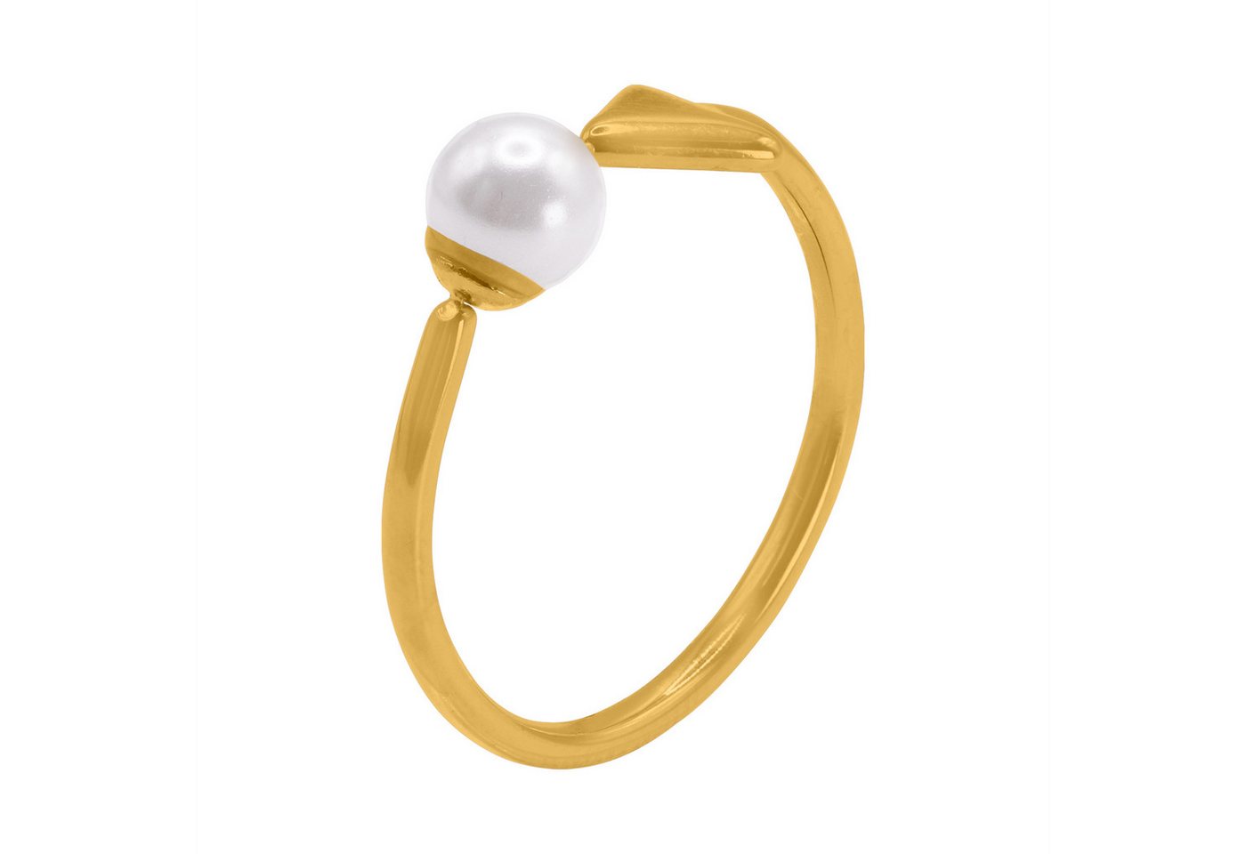 Heideman Fingerring Opimi goldfarben (Ring, 1-tlg., inkl. Geschenkverpackung), One Size Ring Frauen von Heideman