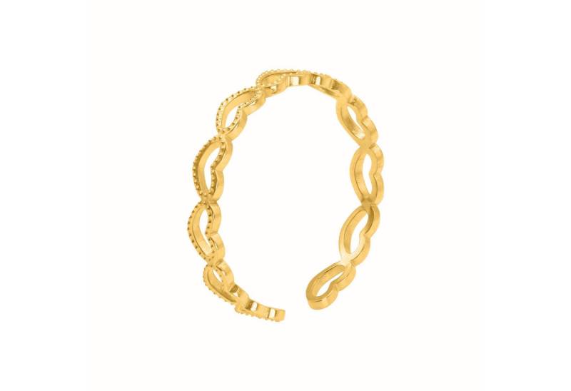 Heideman Fingerring Piar goldfarben (Ring, 1-tlg., inkl. Geschenkverpackung), One Size Ring Frauen von Heideman