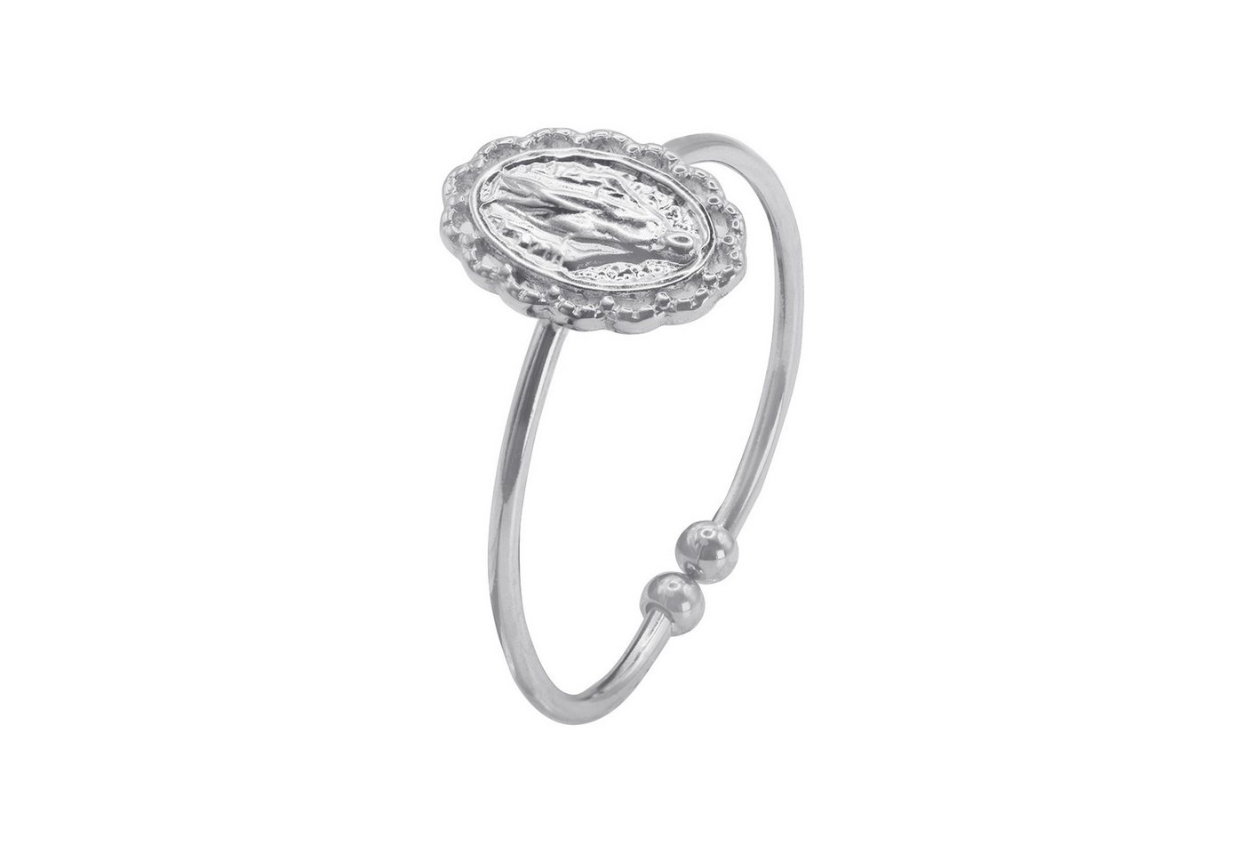 Heideman Fingerring Quint silberfarben (Ring, 1-tlg., inkl. Geschenkverpackung), One Size Ring Frauen von Heideman