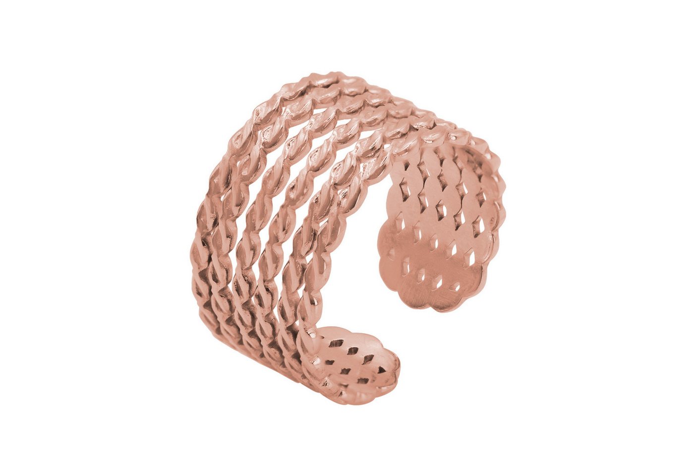 Heideman Fingerring Regin rose goldfarben (Ring, 1-tlg., inkl. Geschenkverpackung), One Size Ring Frauen von Heideman