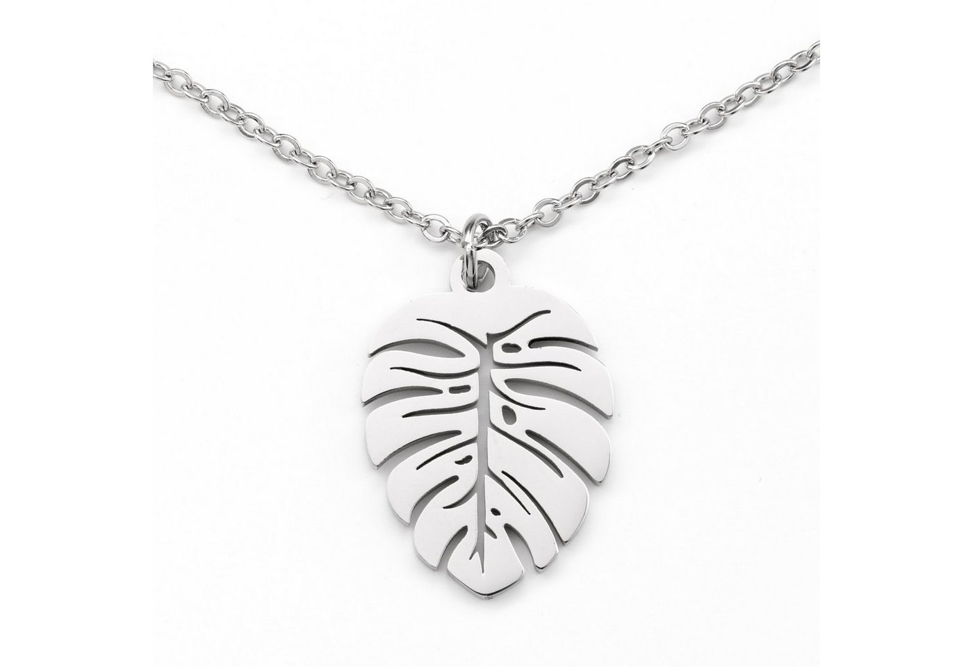 Heideman Kette mit Anhänger Folium rose goldfarben (keine Angabe, inkl. Geschenkverpackung), Anhänger Blatt von Heideman