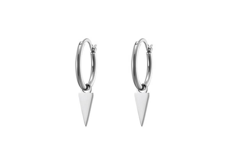 Heideman Paar Ohrstecker Acutus poliert (Ohrringe, inkl. Geschenkverpackung), Paar Creolen mit Clip von Heideman